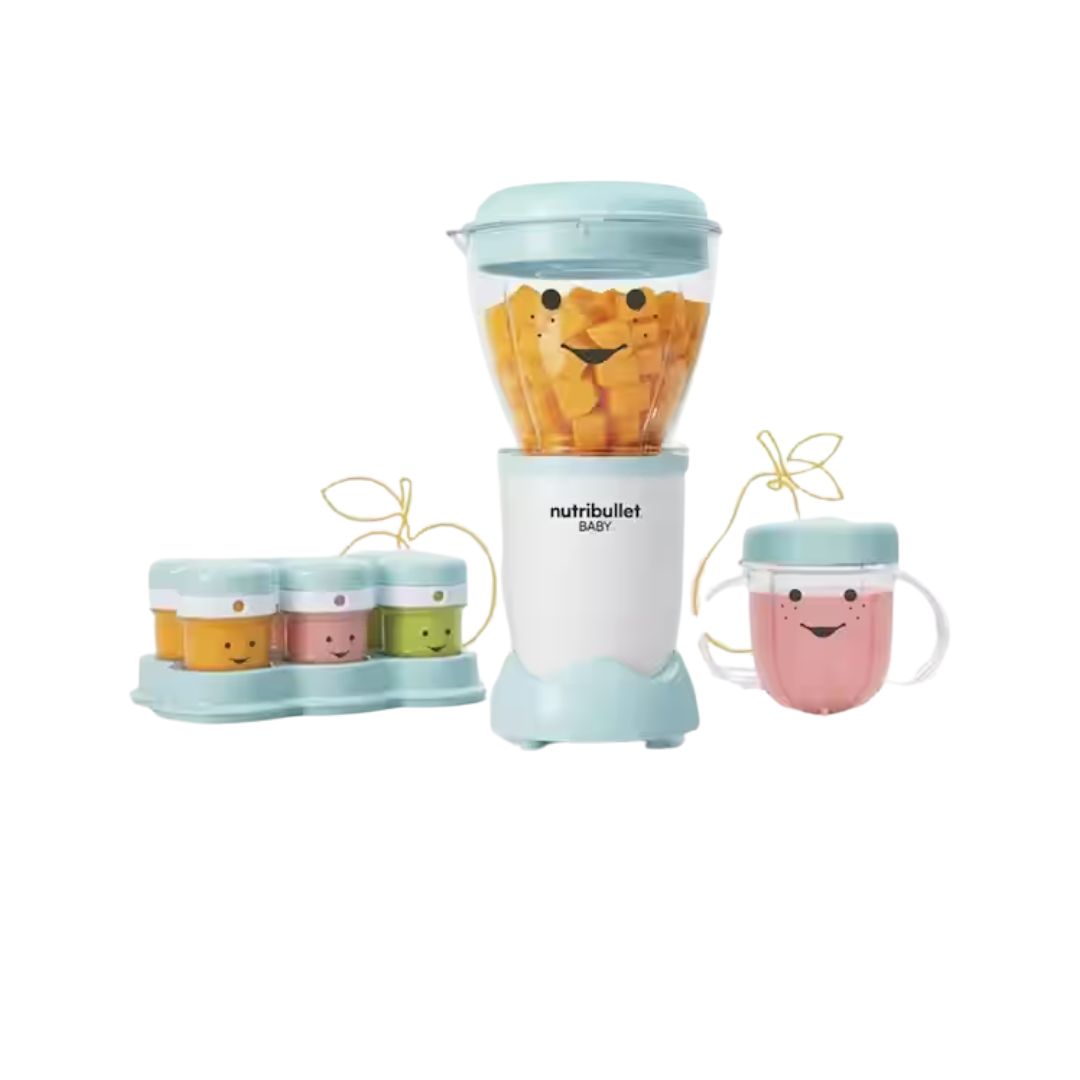 Nutribullet Baby NBY100, 200W, 900ml, me aksesorë magazinimi dhe ngrirjeje