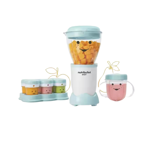Nutribullet Baby NBY100, 200W, 900ml, me aksesorë magazinimi dhe ngrirjeje