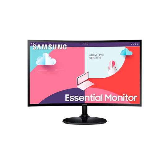Monitor Samsung LS24D360GAUXEN, 24 inch, Full HD, Curved, 100Hz, AMD FreeSync