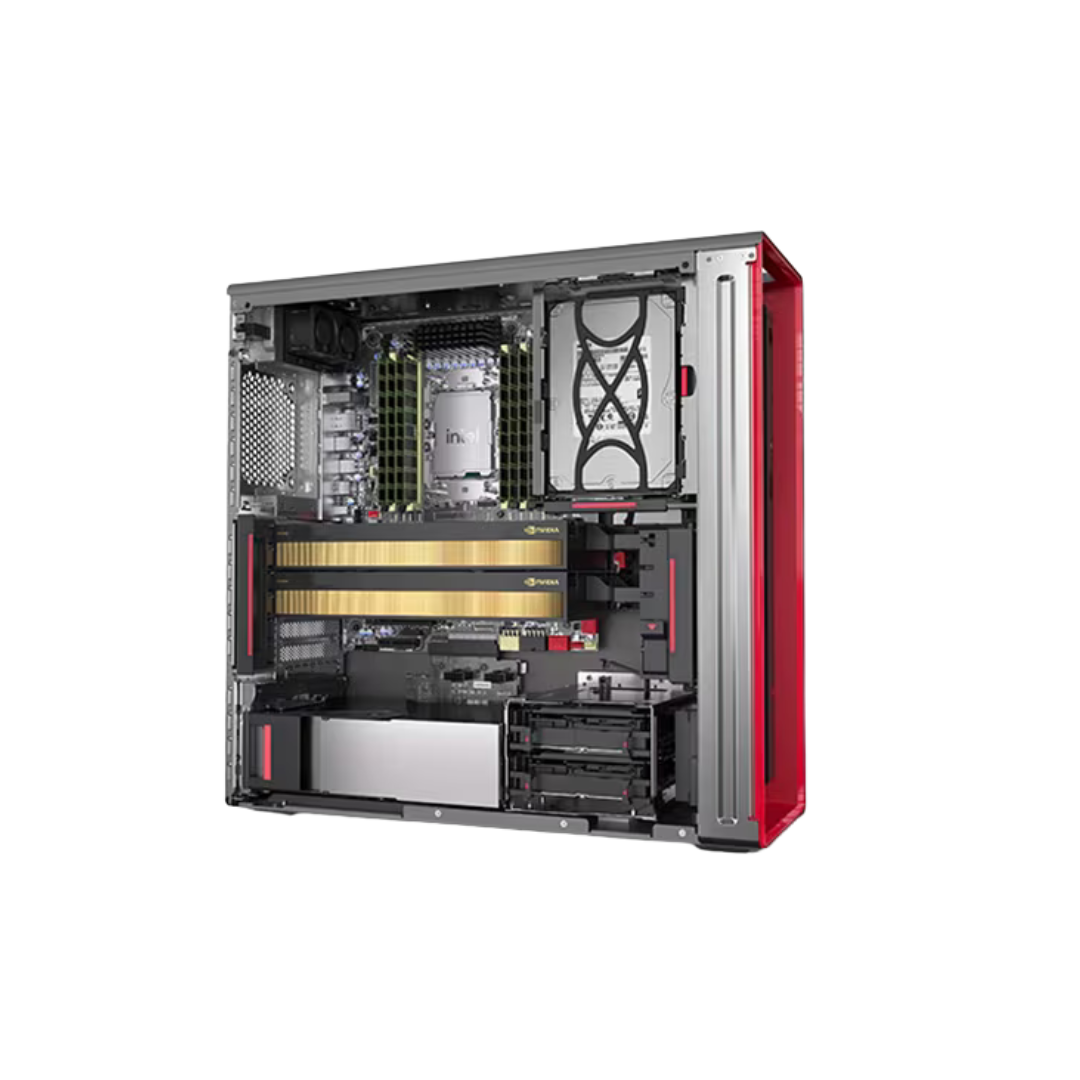 Lenovo ThinkStation P5 XEON W3-2423 1TB SSD/ 512GB SSD/4TB HDD 64GB RAM/ RX 6400 4GB