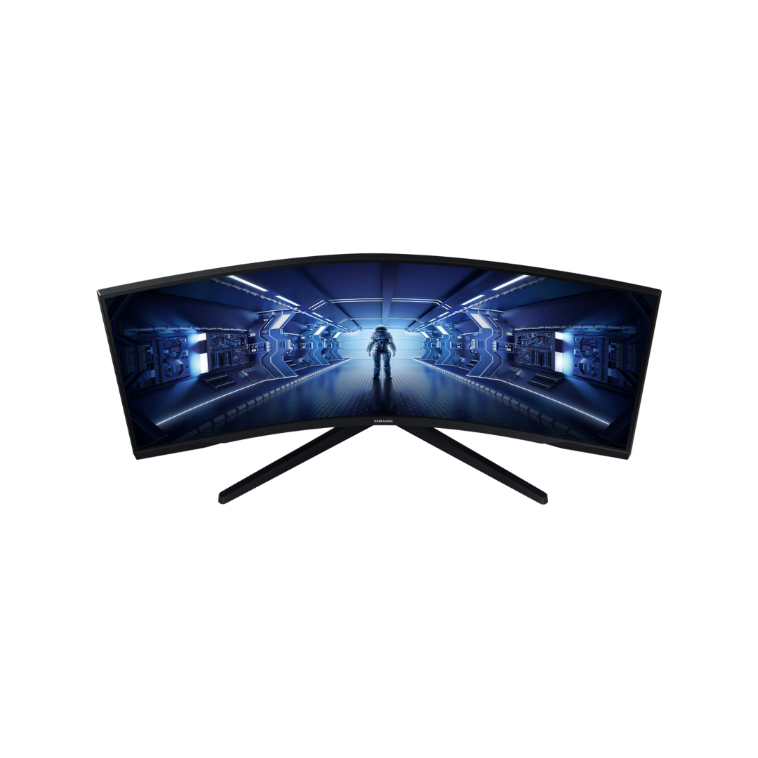 Monitor Samsung LC34G55TWWPXEN, 34 inch, Ultra WQHD, Curved, 165Hz, AMD FreeSync Premium