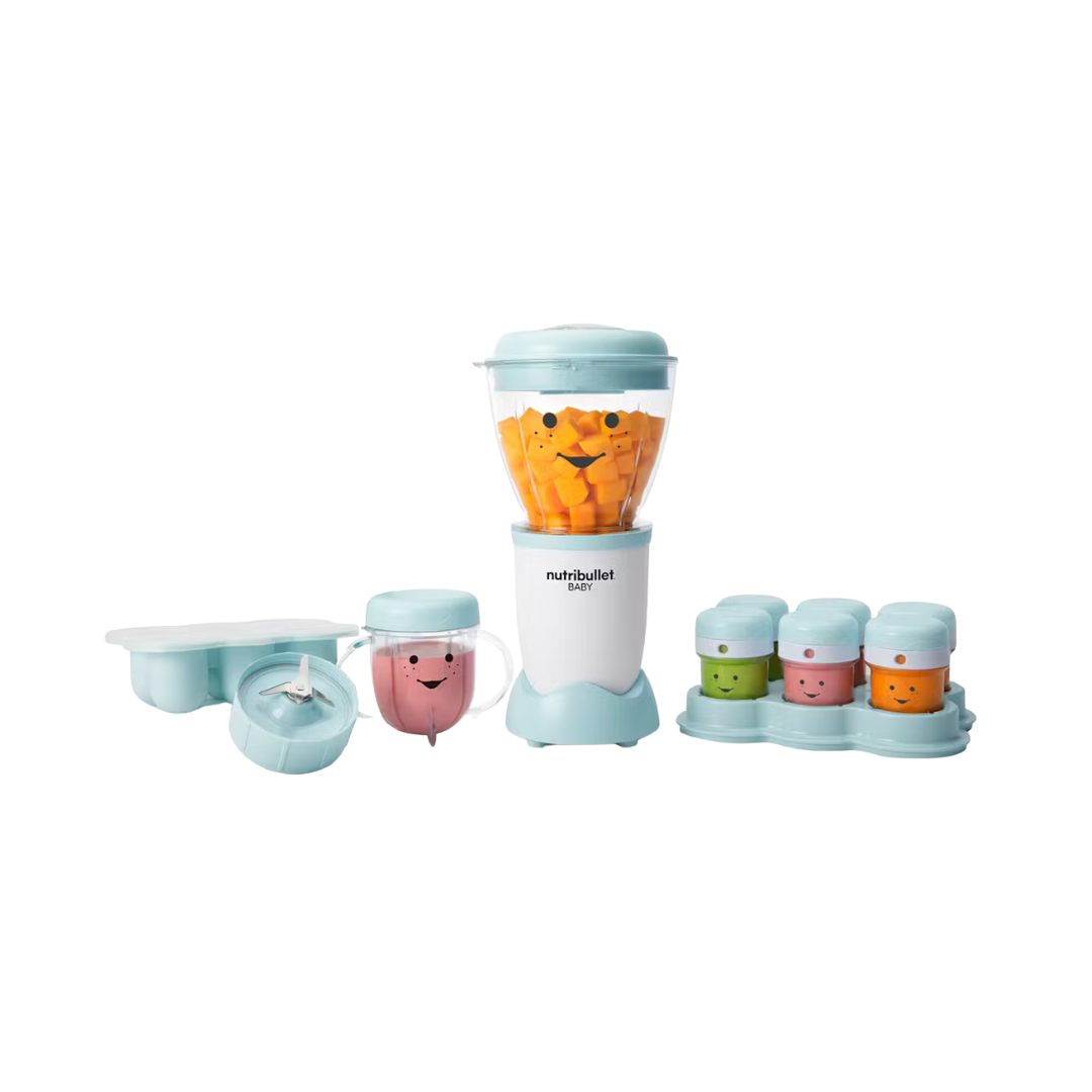 Nutribullet Baby NBY100, 200W, 900ml, me aksesorë magazinimi dhe ngrirjeje