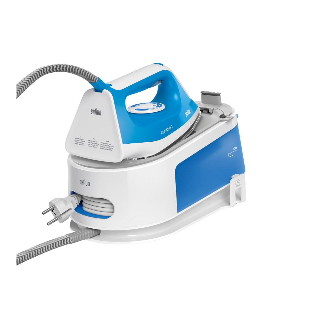 Hekur Avulli Braun IS1012BL, 2200W, 1.5L, 5.5 bar, avull 340g/min, ngjyrë blu