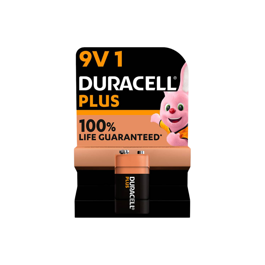 Bateri Duracell 6LR61 9V Plus Power Long Life