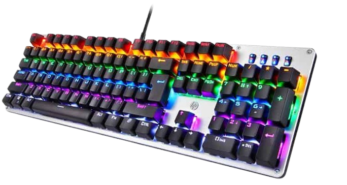 TASTIERË Mechanical Gaming Colorful Light HP GK100