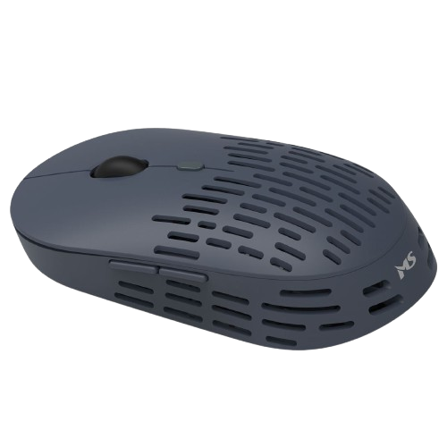 Mouse Bluetooth 5.0 + 2.4G wireless, Rechargeable mouse MS FOCUS B500 gray