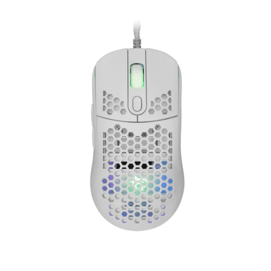 Mouse White Shark GAMING  GM-5007 GALAHAD – 6,400 DPI, RGB