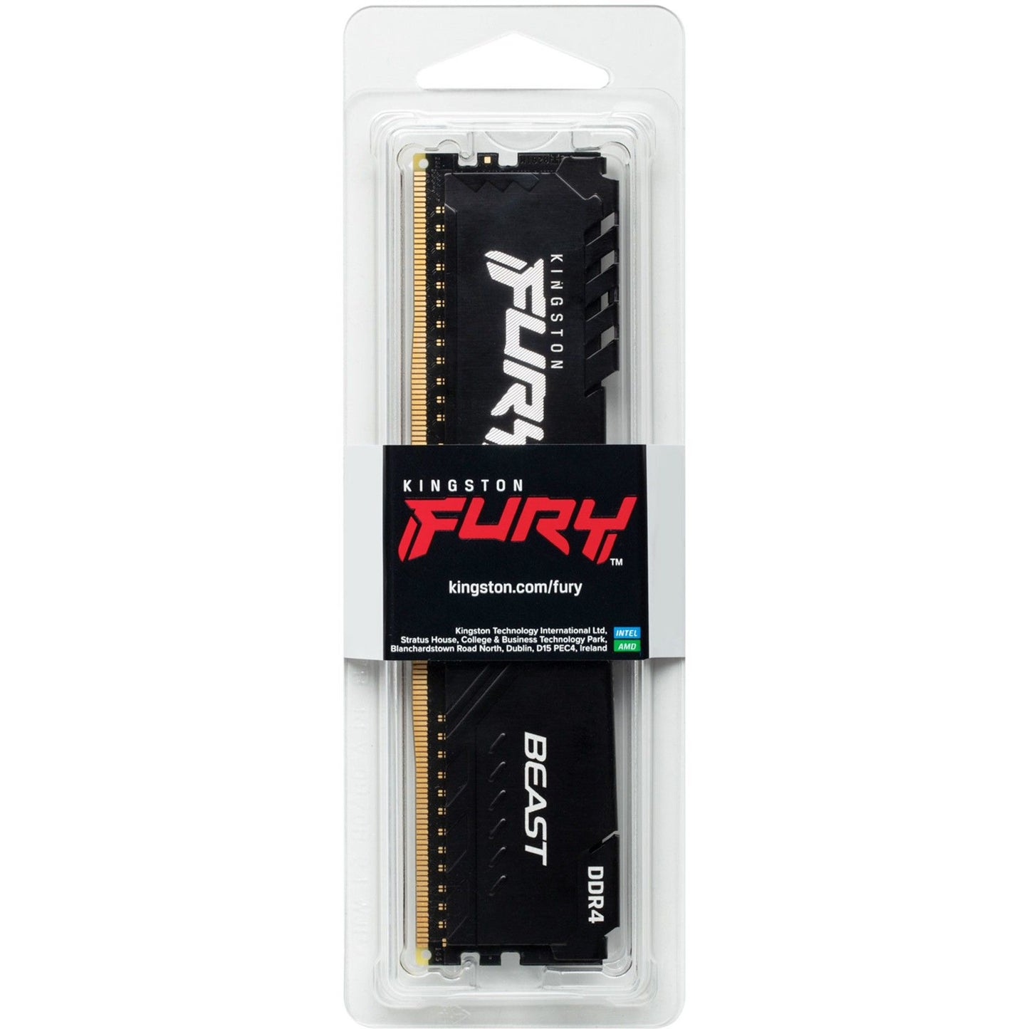 Kingston RAM Memory DDR4 16GB 3200MHz KIN FURY Beast