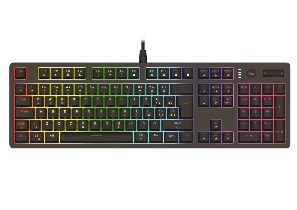 MS ELITE C720 – Tastierë Gaming RGB (US Layout)