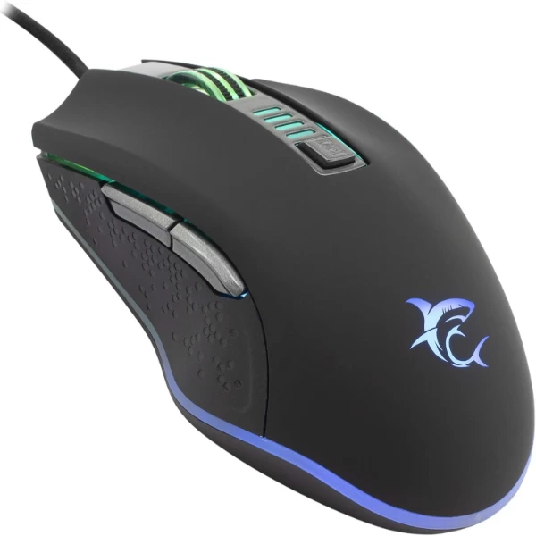 Mouse White Shark GAMING  GM-5002 OCTAVIUS – 6,400 DPI (RGB)