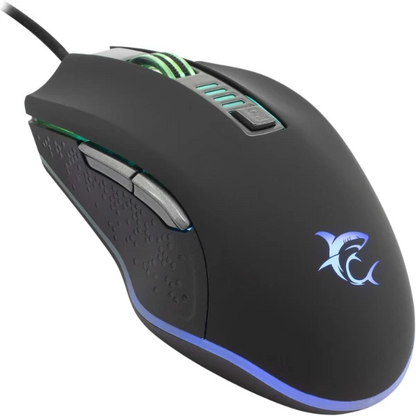 Mouse White Shark GAMING  GM-5002 OCTAVIUS – 6,400 DPI (RGB)