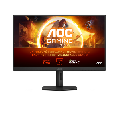 Monitor Gaming AOC Q27G4XF – 27” QHD 180Hz