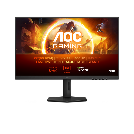 Monitor Gaming AOC Q27G4XF – 27” QHD 180Hz