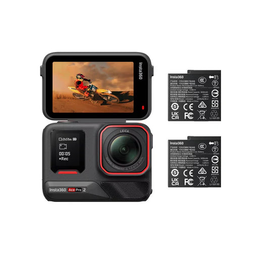 Insta360 Ace Pro 2 – Dual Battery Bundle