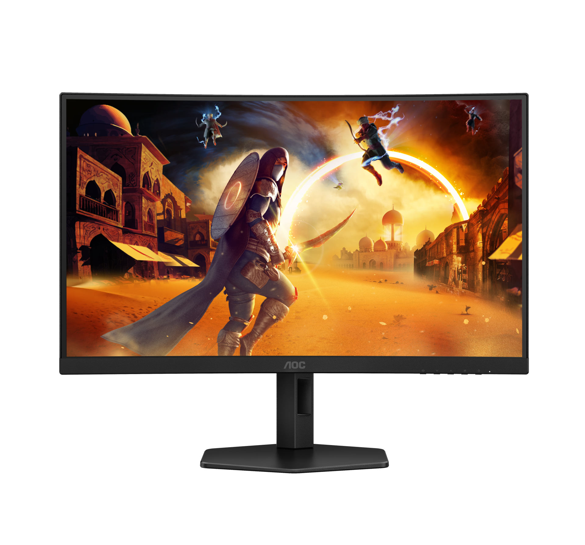 Monitor Curved AOC C27G4ZXU –  27” FHD 280Hz me HDR10