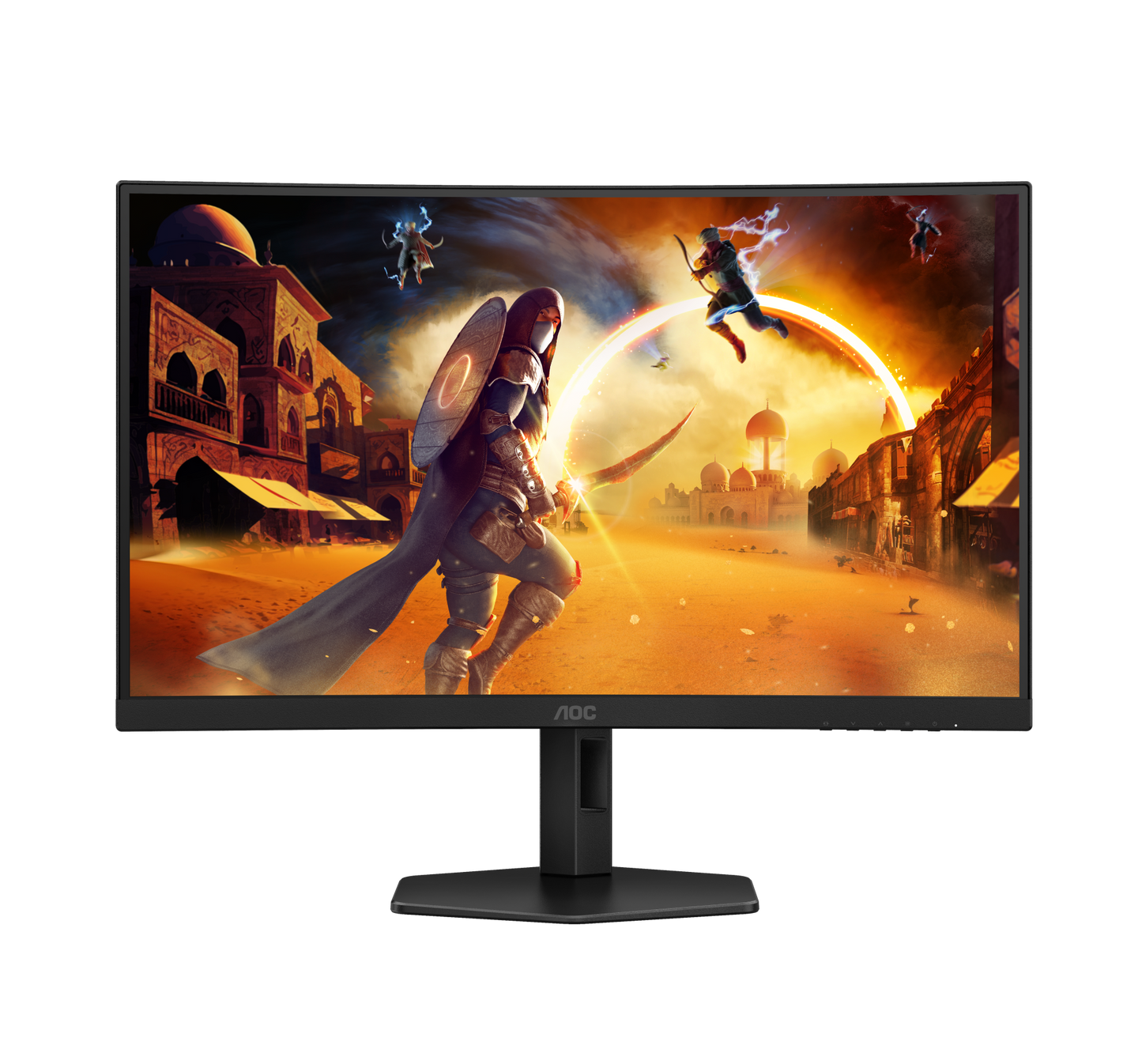 Monitor Curved AOC C27G4ZXU –  27” FHD 280Hz me HDR10