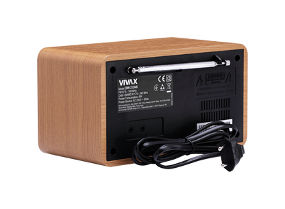 Radio VIVAX FM DAB DW-2 DAB Brown