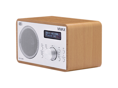 Radio VIVAX FM DAB DW-2 DAB Brown