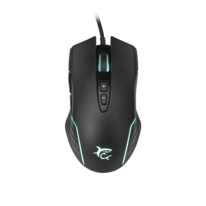 Mouse White Shark GAMING  GM-5003 AZARAH – 6,400 DPI (RGB, E zezë)