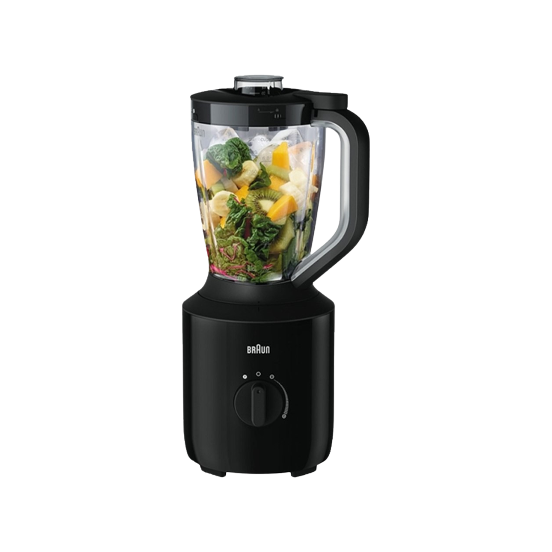 Blender Kenwood JB3100BK, 800W, enë trekëndore, çelik inox, pa BPA, ngjyrë e zezë