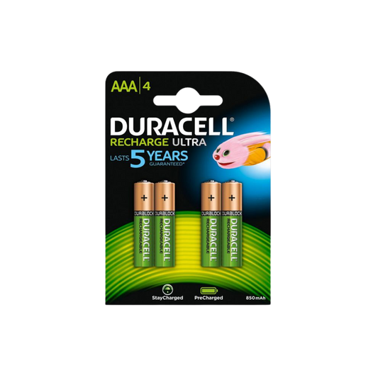 Set Bateri Duracell AAA 1.5V R6 Rimbushse
