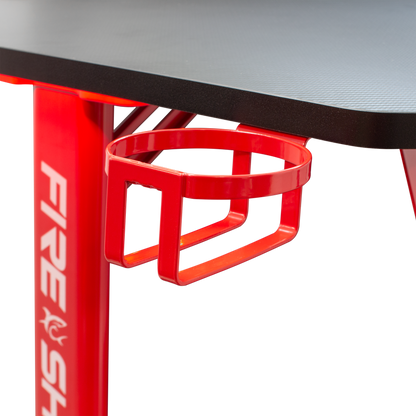 WHITE SHARK Gaming Tavolinë FIRE SHADOW – 120 x 60 cm
