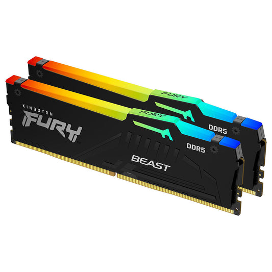 Kingston FURY Beast RGB 16GB (2 x 8GB) DDR5 5600 MHz