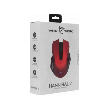 Mouse White Shark GAMING  GM-5006 HANNIBAL-2