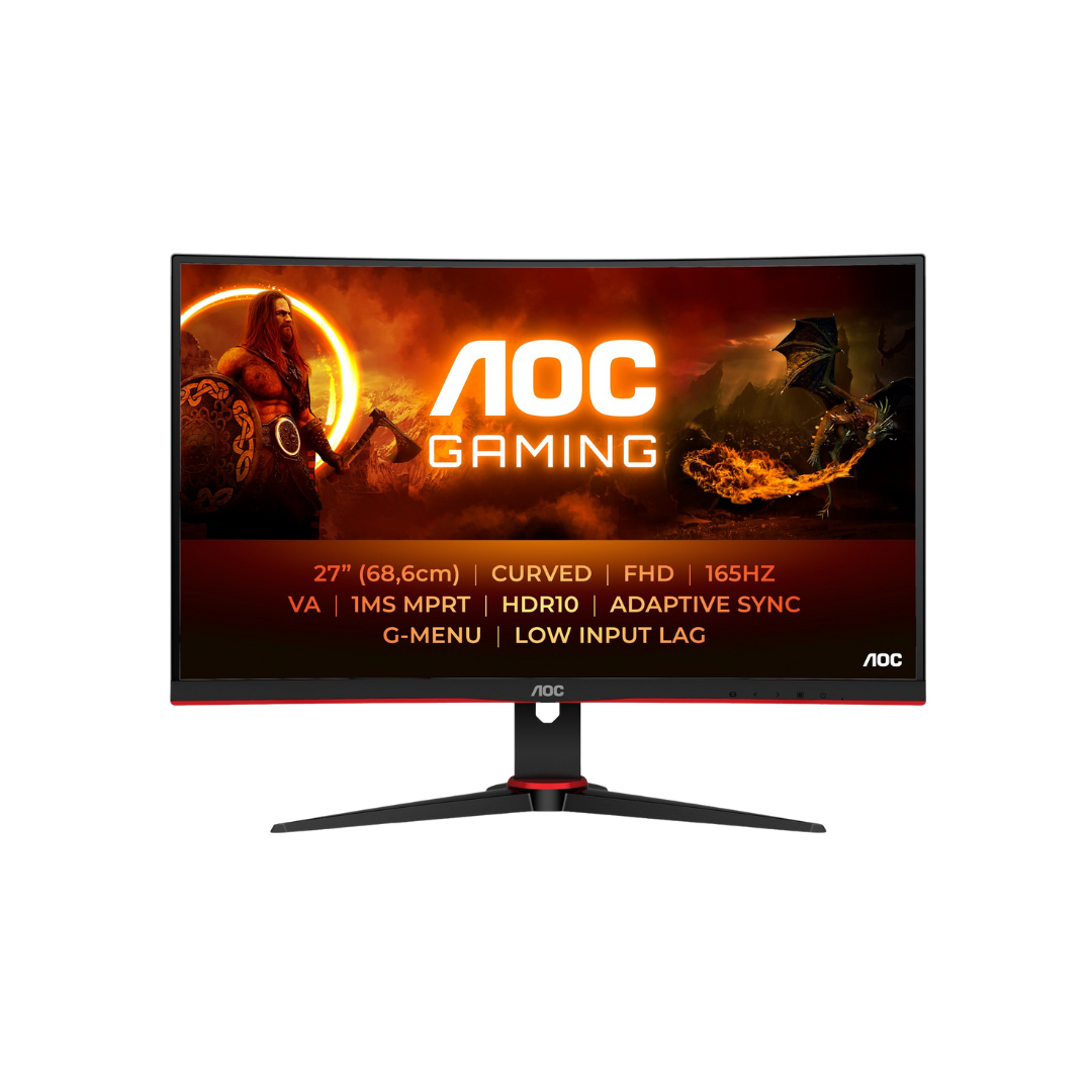 Monitor AOC 27 inch C27G2E/BK VA 165Hz