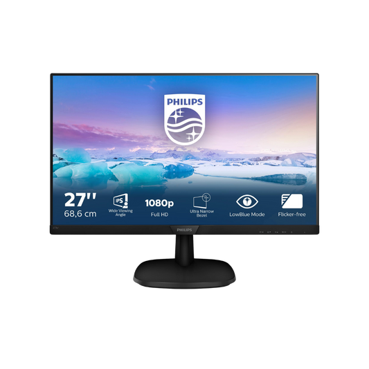 Monitor Philips 27 inch 273V7QDSB/00 IPS 75Hz