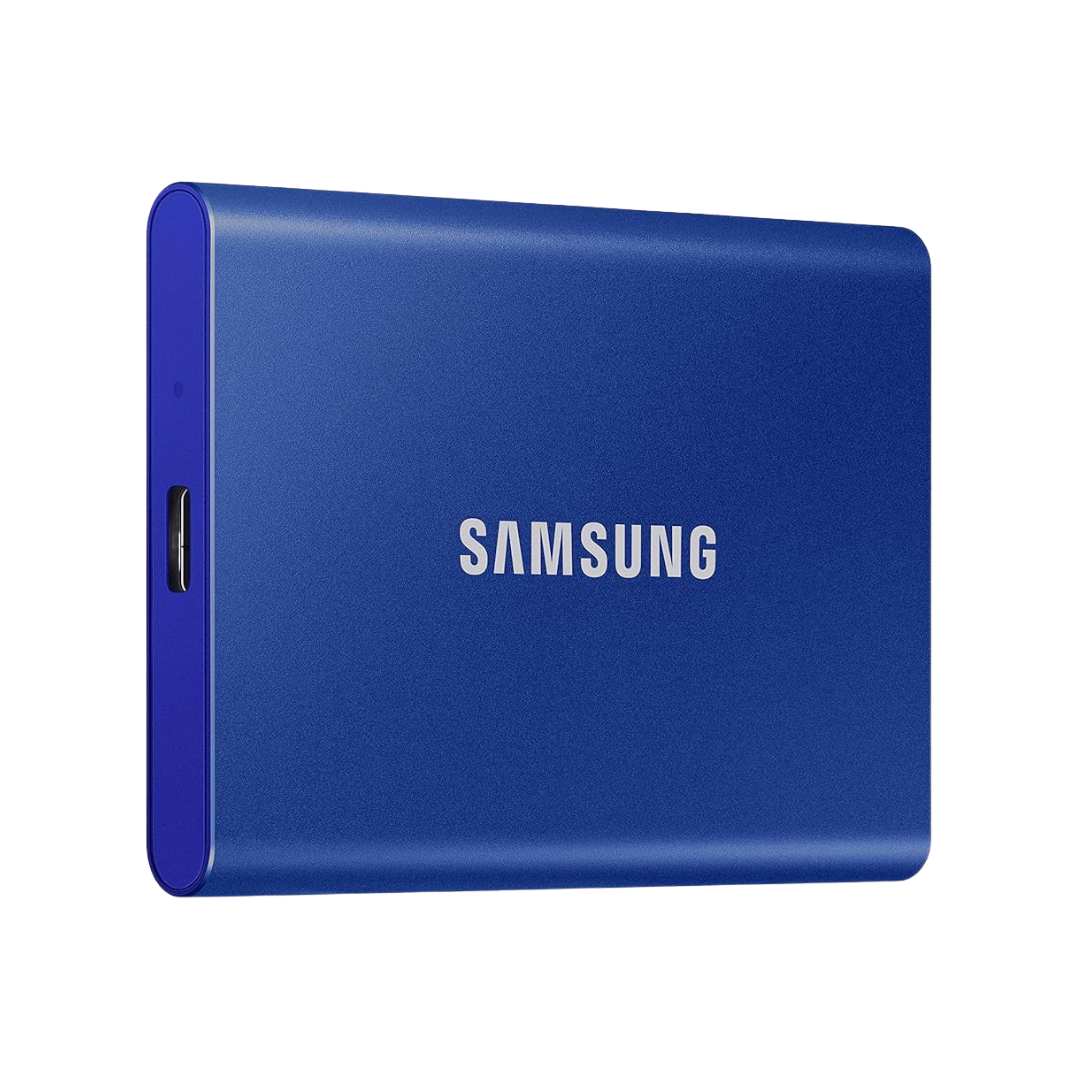 Samsung Portable SSD T7 2TB – Indigo Blue (MU-PC2T0H/WW)