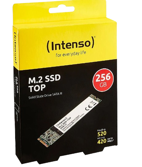 Intenso SSD M.2 SSD SATA III TOP 256 GB