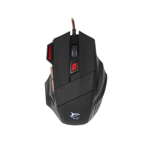 Mouse White Shark GAMING  GM-5005 MARCUS 2 – 6,400 DPI (Black)