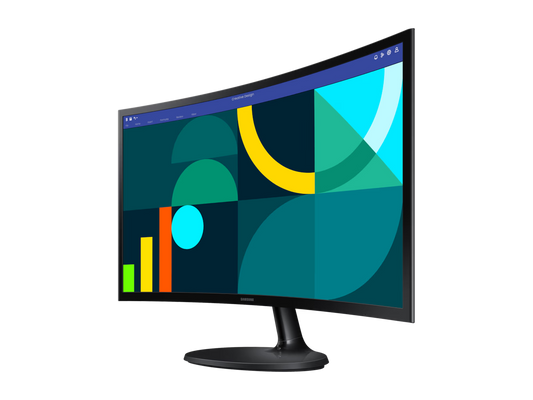 Monitor Curved Samsung LS24D360GAUXEN –  24” Full HD
