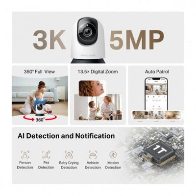 Kamerë sigurie Mercusys MC230, 3K, WiFi