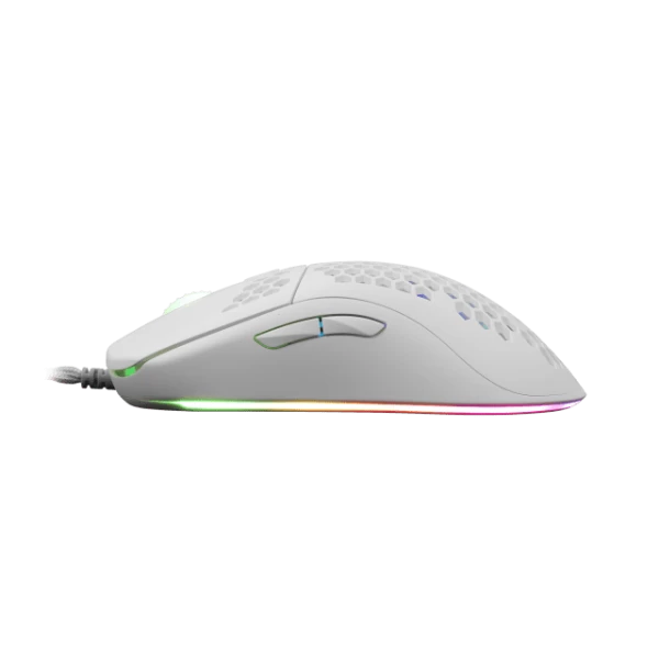 Mouse White Shark GAMING  GM-5007 GALAHAD – 6,400 DPI, RGB