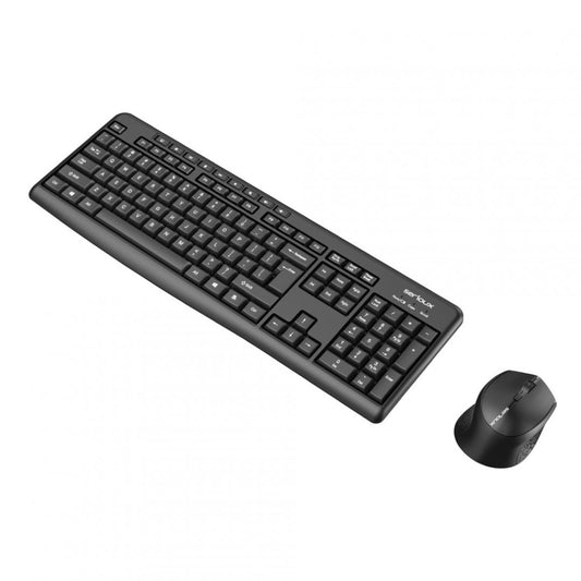 Set Tastierë + Mouse Wireless Serioux SRXK-SKIT706W