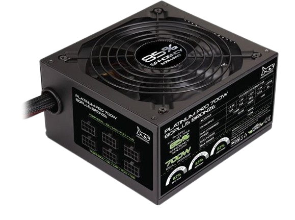 MS CORE M700 Power supply, actual power 700 W